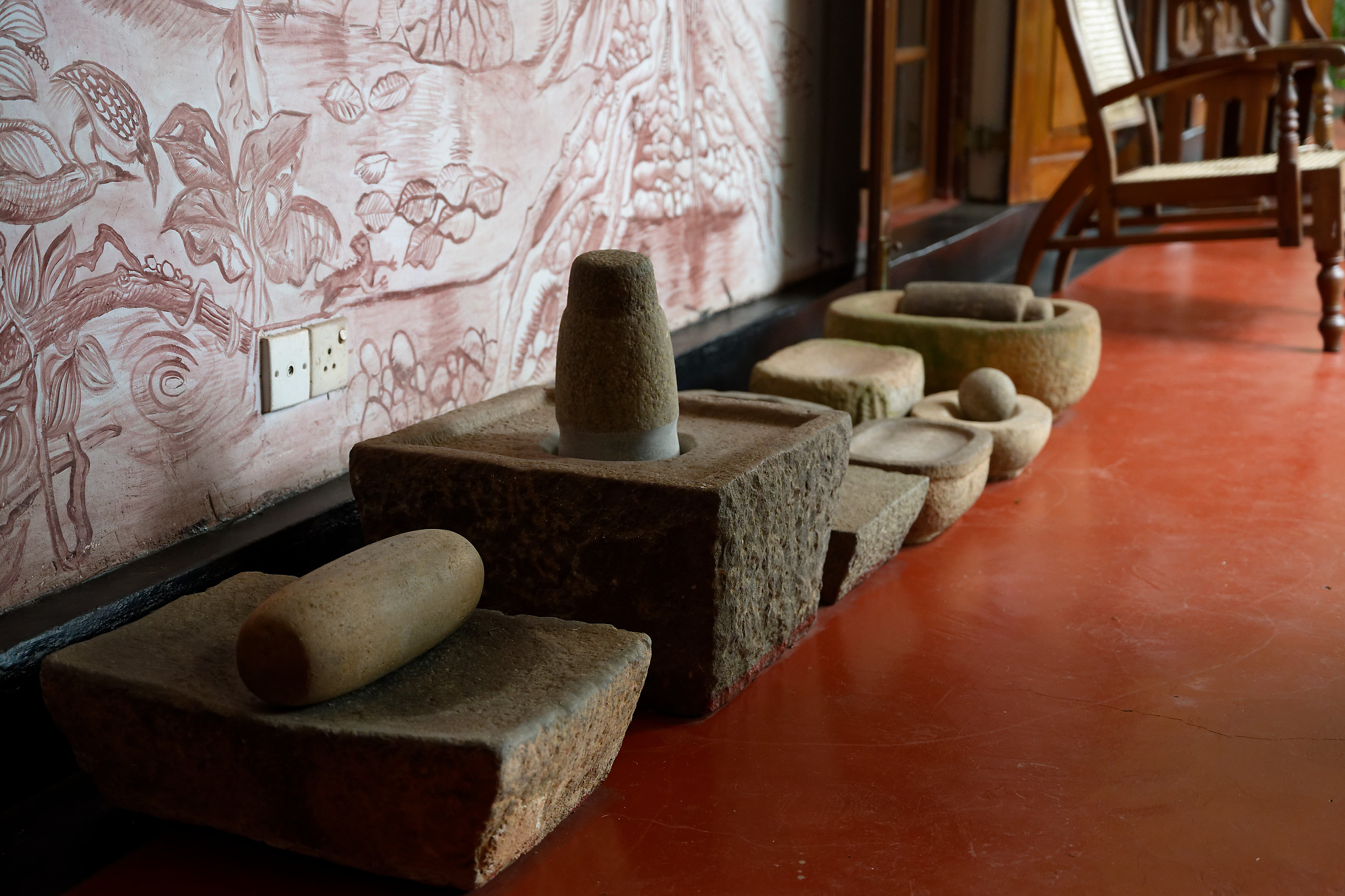 Instruments traditionnels de mouture &ndash; Sri Lanka